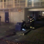 Containerbrand Amsterdam-Noord